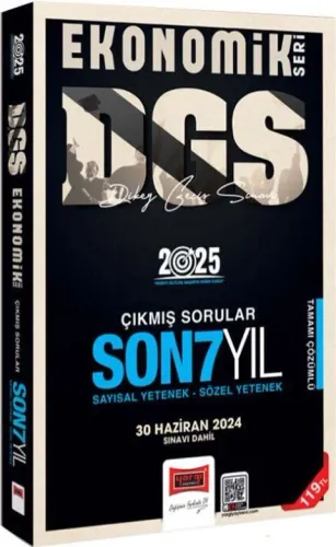Yargı DGS Ekonomik Seri Son 7 Yıl Sayısal Sözel Yetenek Çıkmış Sorular