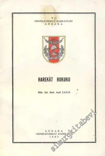 Harekât Hukuku -