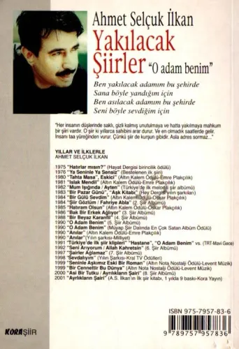 Yakılacak Şiirler Ahmet Selçuk İlkan Kora Yayın %50 indirimli