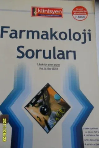 Farmakoloji Soruları