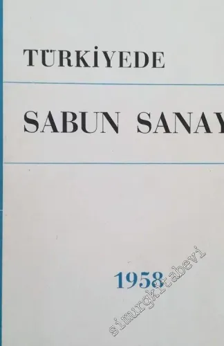 Türkiye'de Sabun Sanayii -        1958