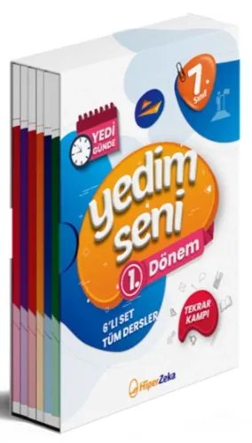 Hiper Zeka Yayınları 7. Sınıf Yedim Seni 1. Dönem Tekrar Kampı