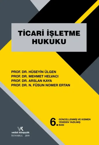 Ticari İşletme Hukuku Hüseyin Ülgen