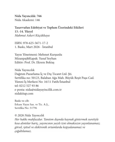 Tasavvufun Edebiyat ve Toplum Üzerindeki Etkileri