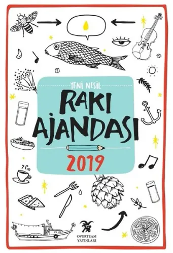 Yeni Nesil - Rakı Ajandası 2019 (Ciltli)