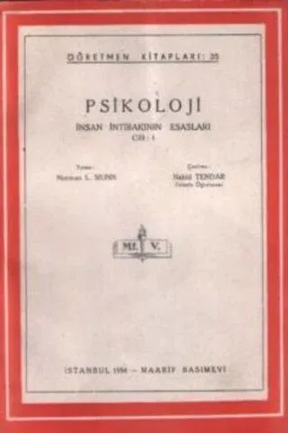 Psikoloji Cilt : 1