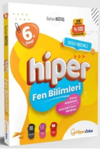 HİPER ZEKA 6.SINIF HİPER FEN BİLİMLERİ K.A.SORU BANKASI