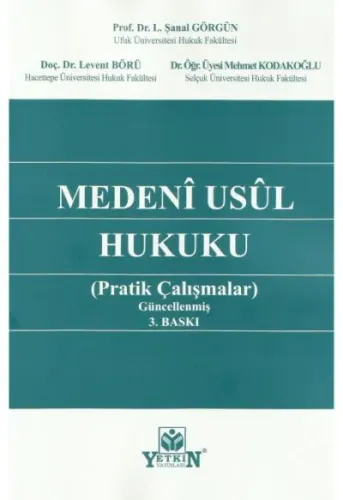 Medeni Usul Hukuku Pratik Çalışmalar