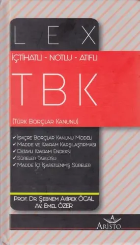 Lex Türk Borçlar Kanunu (TBK)