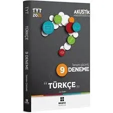 BAŞKA TYT AKUSTİK TÜRKÇE TAMAMI ÇÖZÜMLÜ 9 DENEME