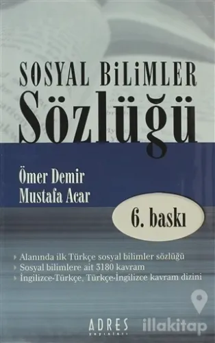 Sosyal Bilimler Sözlüğü (Ciltli)