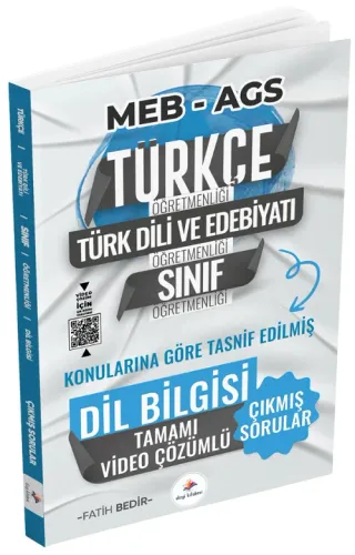 Dizgi Kitap Yayınları 2026 MEB-AGS ÖABT Türkçe, Edebiyat, Sınıf Dil Bilgisi Son 13 Yıl Çıkmış Soru Konularına Göre Çözümlü