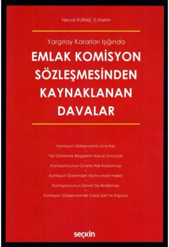 Emlak Komisyon Sözleşmesinden Kaynaklanan Davalar