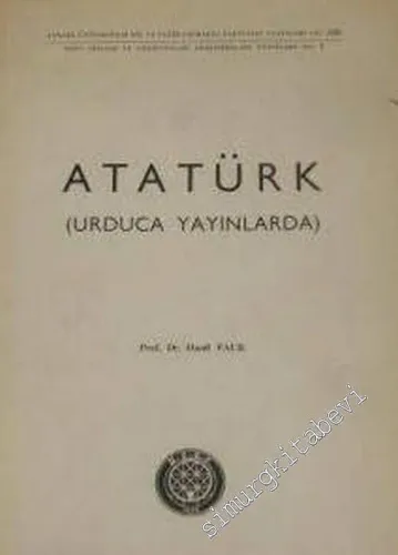 Atatürk: Urduca Yayınlarda  -        1979