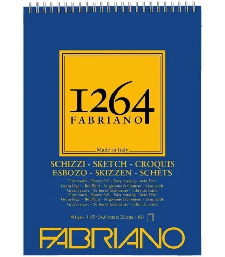 Fabriano F-1264 Sketch Paper Eskiz 90gr A5-60yp