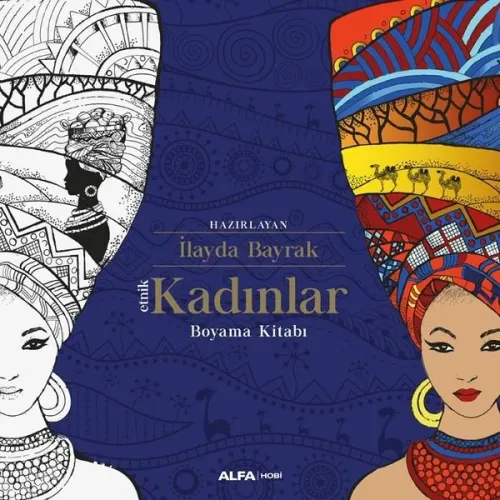 Etnik Kadınlar; Boyama kitabı
