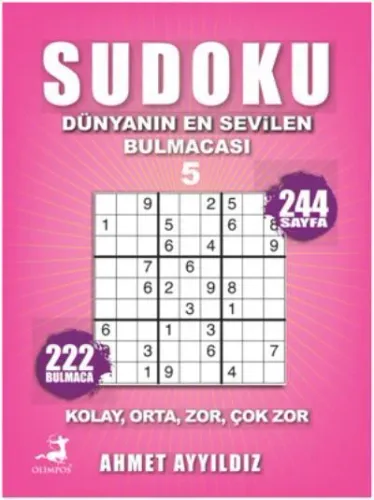 Sudoku Kolay Orta Zor Çok Zor-5