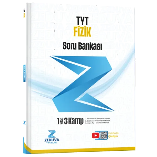 Zeduva Yayınları Fizikfinito TYT Fizik 1 Kitap 3 Kamp Soru Bankası