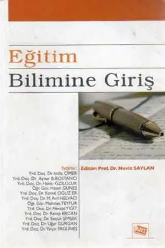Eğitim Bilimine Giriş