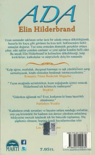 Ada Elin Hilderbrand Martı Yayınevi %44 indirimli