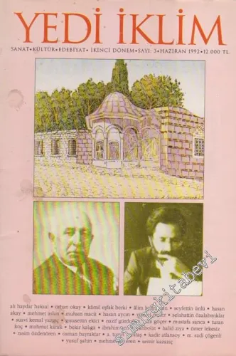 Yedi İklim: Edebiyat, Kültür, Sanat Aylık Dergisi  - Sayı: 3      Haziran 1992