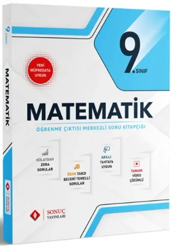 Sonuç 9. Sınıf Matematik Maarif Modele Uygun Modüller Set