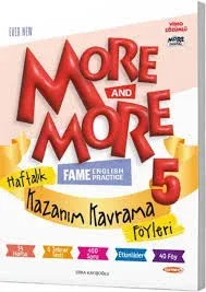 5. SINIF MORE & MORE HAFTALIK KAZANIM KAVRAMA FÖYLERİ (40 FÖY)