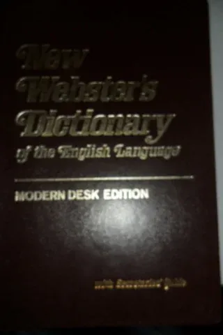 New Webster's Dictionary Of The English Language