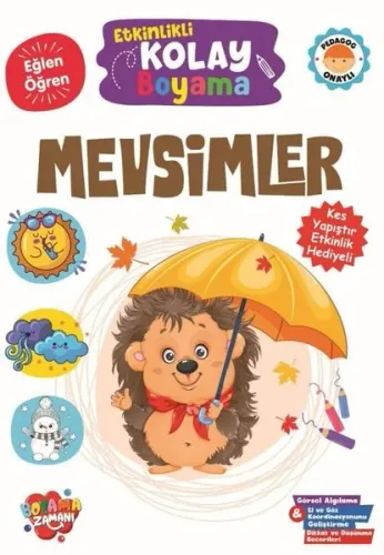 Etkinlikli Kolay Boyama - Mevsimler
