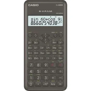 CASIO HESAP MAKİNESİ BİLİMSEL FX-82MS (2.NESİL)