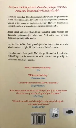 Tek Kişilik Paris Seyahati Jojo Moyes Pegasus Yayıncılık