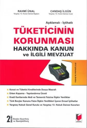 Tüketicinin Korunması Hakkında Kanun ve İlgili Mevzuat