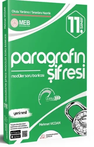 Paragrafın Şifresi Yayınları 11.Sınıf Yeni Nesil Paragrafın Şifresi Modüler Soru Bankası
