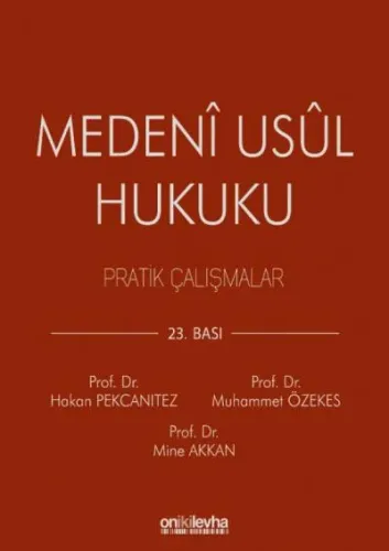 Medeni Usul Hukuku Pratik Çalışmalar