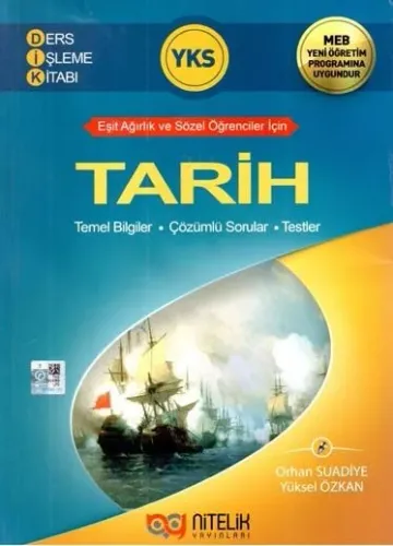 Nitelik YKS Tarih Ders İşleme Kitabı