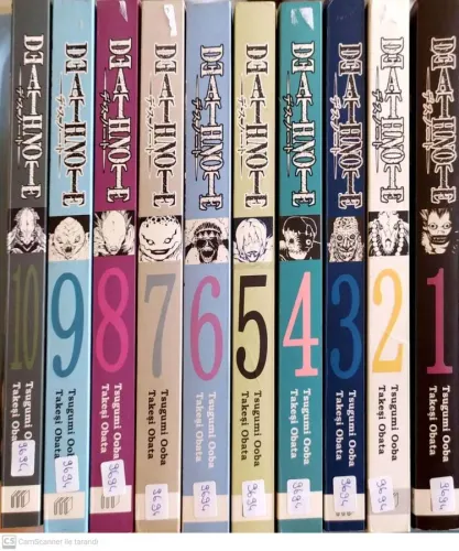 Death Note /1-10(10 Kitap)