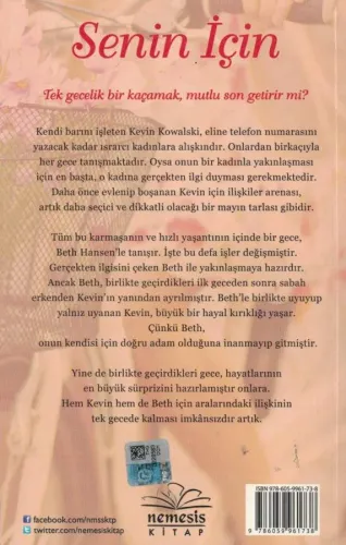 Senin İçin Shannon Stacey Nemesis Kitap %44 indirimli