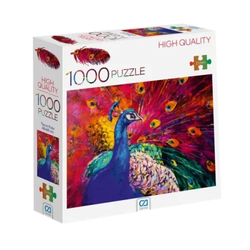 Tavus Kuşu Puzzle 1000