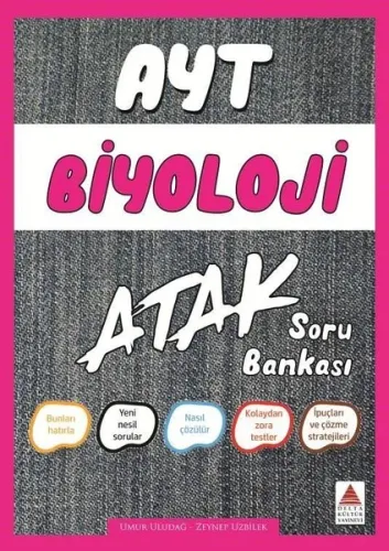 Delta Kültür AYT Biyoloji Atak Soru Bankası