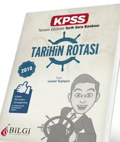 Bilgi Eğitim Merkezi KPSS Tarihin Rotası Tamamı Çözümlü Soru Bankası