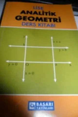 Lise Analitik Geometri Ders Kitabı
