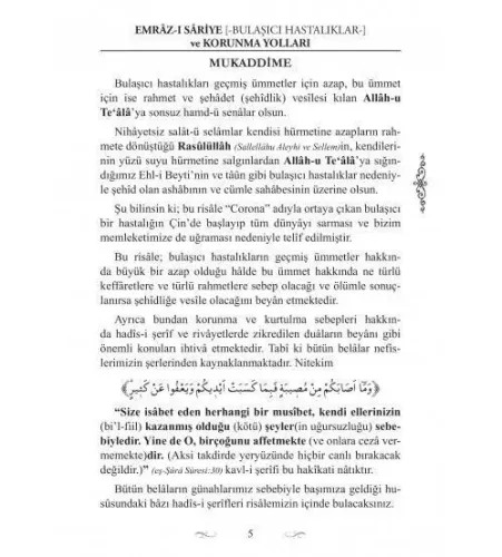 Emrazı Sariye Bulaşıcı Hastalıklar ve Korunma Yolları 1. Cilt