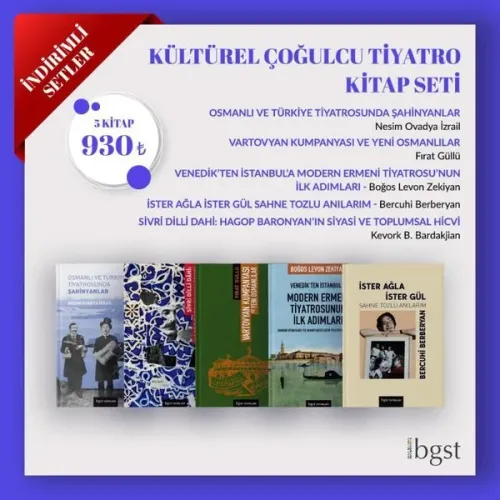 Kültürel Çoğulcu Tiyatro Seti - 5 Kitap Takım | Kitap Ambarı