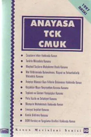 Anayasa TCK CMUK