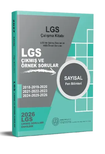 Dizgi Kitap Yayınları 2027 MEB LGS Sayısal Fen Bilimleri Çalışma Kita