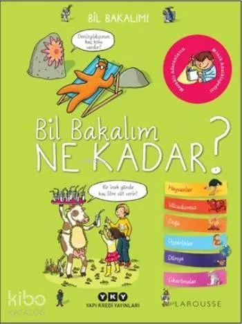 Bil Bakalım Ne Kadar?; Bil Bakalım! (3-8 Yaş) - (Çıkartmalı)