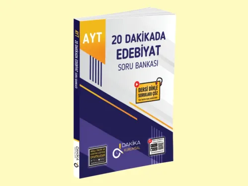 DAKİKA AYT 20 DAKİKADA EDEBİYAT KURUMSAL SORU BANKASI