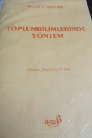Toplumbilimlerinde Yöntem