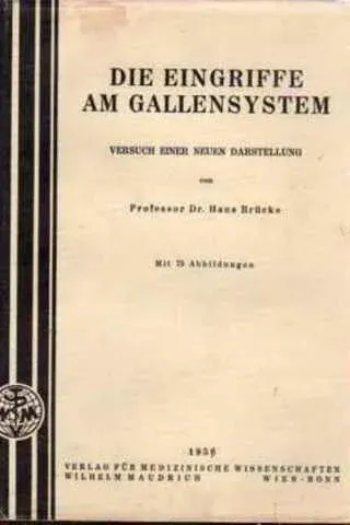 Die Eingriffe Am Gallensystem
