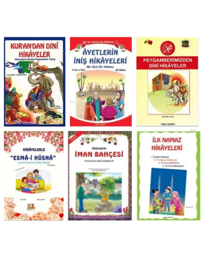 Çocuklar İçin Dini Hikayeler Seti (6 Kitap)